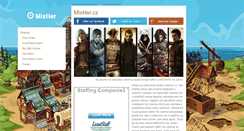 Desktop Screenshot of mixher.cz
